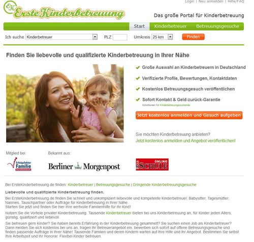 Kinderbetreuung, Babysitter, Tagesmutter, Nanny vor Ort finden: http://t.co/1k6GvwFDgP