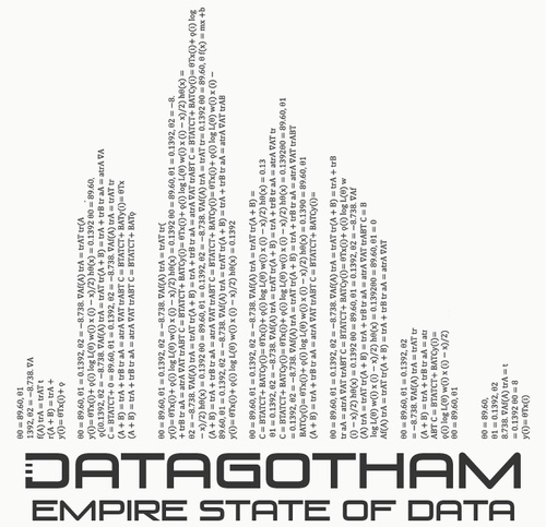 A homegrown data event to celebrate the people and stories of the New York data community. Check here for info on and from the event.