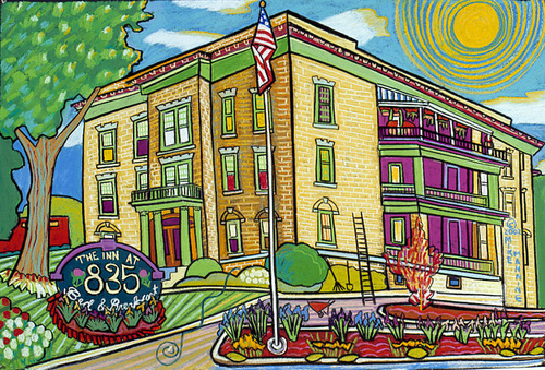 The Inn at 835 is a Historic Bed and Breakfast Inn with all the modern amenities; offering accommodations in a relaxing and charming environment.
