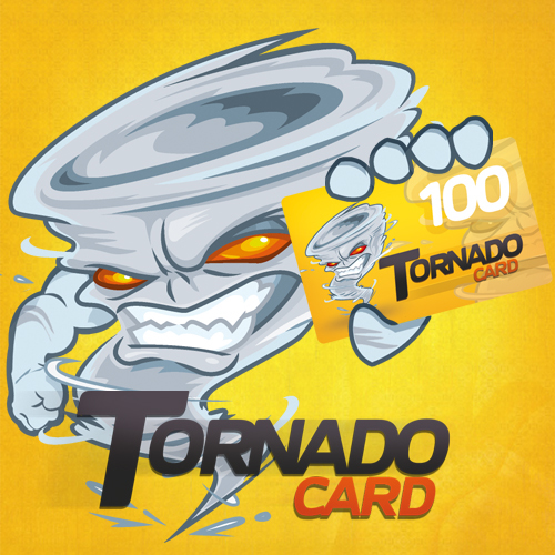 Expand your whole world with our card! Use Tornado CARD as your payment option and receive better benefits! http://t.co/cDpYxtZ8aL