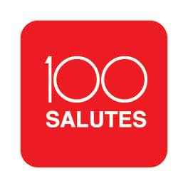 A chain of 100 salutes that links and celebrates inspiring people of varying backgrounds. Website coming start of August