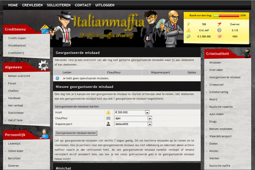 italian_maffia's profile picture. Italianmaffia.nl. De ultieme maffia ervaring! Maak kans op mooie prijzen zoals echt geld!