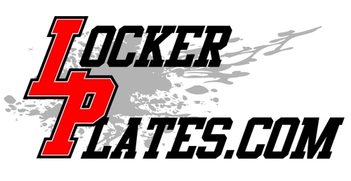 Full Color Lockerplates for any team, business, or event. Bracket style or magnetic! 24 hour service!!! Tag us in your locker room for a chance to win!