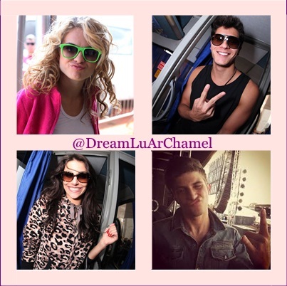 Não importa as críticas, nem a distância, o que importa é o amor que sentimos por vocês. LuAr & Chamel sempre ∞ ♥_♥