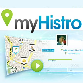 myHistro is a online timeline creation tool. Combining time references with maps and photos, it is a great way to tell interactive and engaging stories.