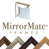 Bare mirror? Frame it! It's the DIY frame kit you install while your mirrors on the wall. Choose from 65 styles & start your mirror makeover. #DESIGN #DIY