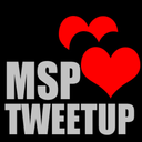 the official twitter account of msptweetup action.