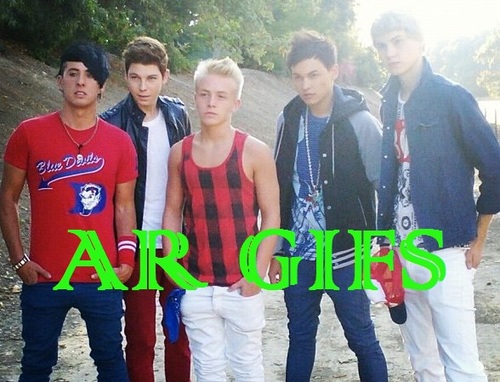 GIFs of @afterromeomusic, made by fans. If you have one, send it! You will get credit. :)