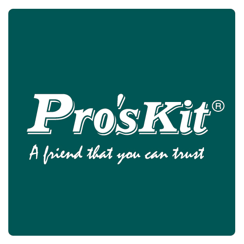 Pro'sKit is a leading brand of hand tools,power tools,soldering equipments and test instruments for electronics,industrial and networking fields since 1991.