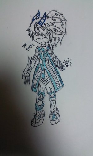 blue_EDbot's profile picture. [네이버 자캐 커뮤니티 ENDLESS]이클립스 폰 블루/1700살/은발에 청안/뒤에 머리를 묶은 모습/178cm/표준 몸무게/뒷묶은 머리 잡아당기는거 약간 싫어함/밝은성격/장난 다 받아줌/