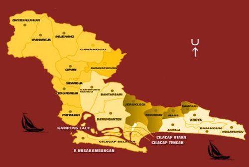 untuk perubahan paling ujung barat-selatan jateng, akun resmi pemkab cilacap-jateng