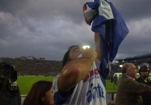 Papá de Franco, fútbol, asado y la vida por Nacional. Montevideo, Uruguay