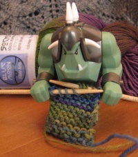 Knitting nerdishly in Canada