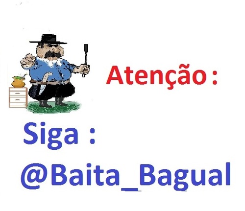 Atenção: Sigam o perfil @Baita_Bagual