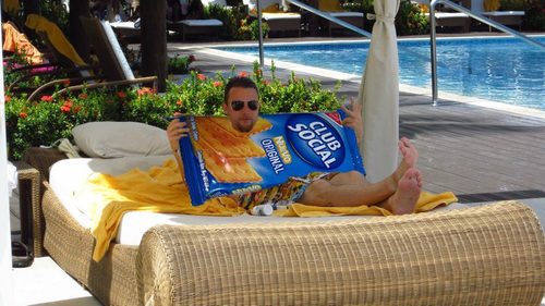 In the bowl of clam chowder that is life...we are the crackers...add some Club Social to your life.