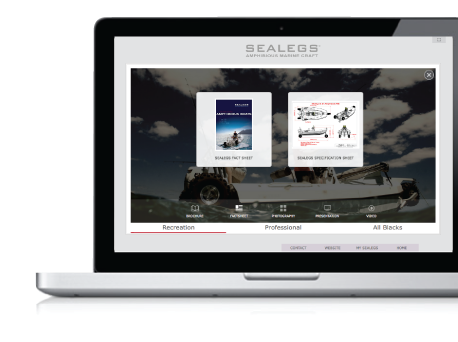 Reyner Media produce the unique media center wich allow to publish documents on the web, on desktop and on iPad, with one great looking app