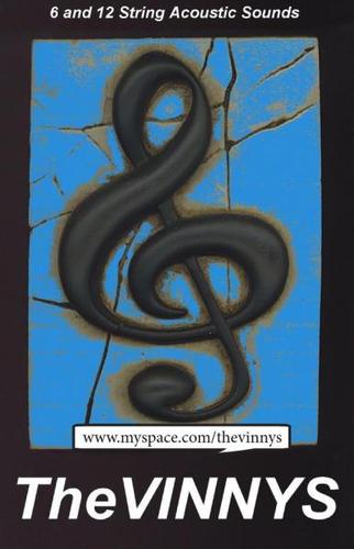 thevinnys's profile picture. Dad & Son~ 6 & 12 string acoustic guitar duo,singer songwriters,performers, magicians & comedy side show ;) Yes our names are both Vins.