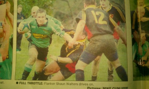 An Oxford graduate from gods village ABERCWMBOI.The V. openside assassin master craftsman with a terrier called bowe