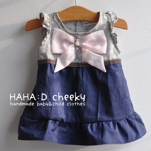 HAHA:D cheeky(ハハチーキー)はちょっとナマイキ、だけどカワイイ！格好つけた子供たちに思わずhaha!!っと微笑みたくなるようなスタイルを提案するハンドメイド子供服ブランドです。