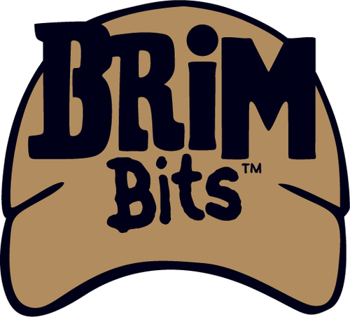 Decorative clips for the brim of your hat or visor. Be merry and cool. Bedeck your brim with BrimBits! Created by @JoMcChesney and her two kids.