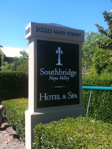 Southbridge Napa Valley is located on Main Street in the historic town of St. Helena in the heart of America's most famous wine growing region.