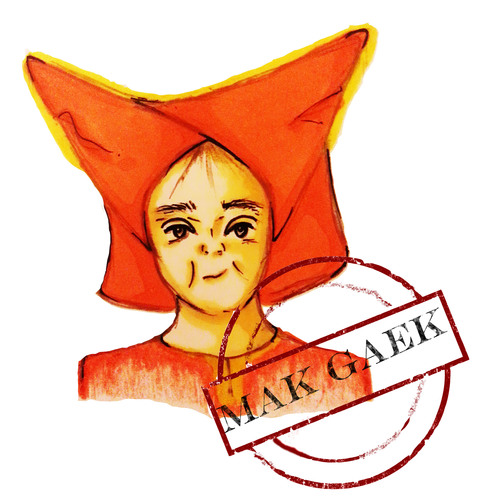Mak Gaek means nenek in padang panjang who can cook delicious dendeng and rendang. try it guysss...