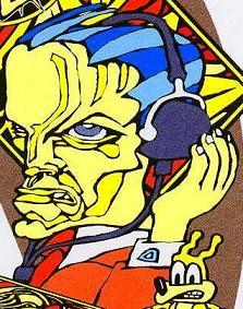 Demon-Drive Deliniator, Voltage-Controlled Oscillator Wave Rider and Pan-dimensional Engineer 1st Class. (translation: Artist, Synth Enthusiast, Writer)