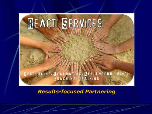 REACTPartnering's profile picture. Catalyzing #Partnering strategies for the poor & most vulnerable. #Refugees #ReligiousFreedom #HumanTrafficking #OrphanCare. 
@ThinkPartnering 
@VulnerableKids