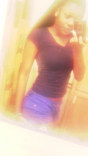 , Im somewhere chilling , thugging Being Pretty But Follow for Me My Sister @_xHisLilSHOOTER