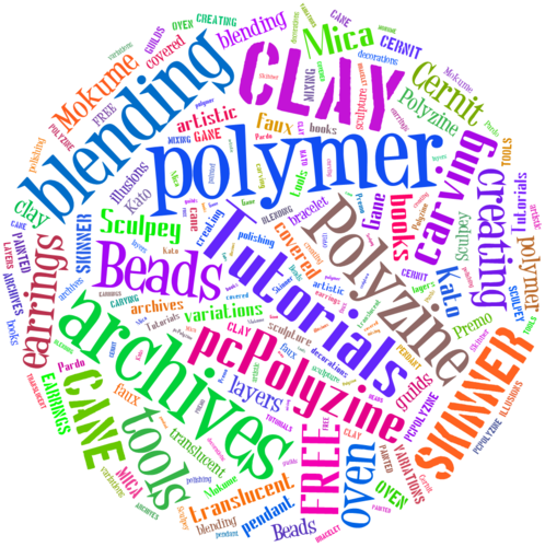 An online magazine-style portal to the polymer clay universe featuring free tutorials and articles about polymer clay.