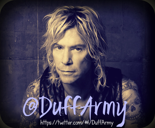 Dedicated to musician @DuffMcKagan of Guns N' Roses, Velvet Revolver, Loaded & Walking Papers! (Page admins Livi & Sara: @LiviW7 & @blackjuju_.)