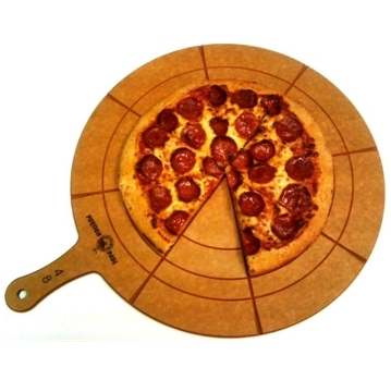 Equal slice pizza cutting board: Customers - Dominos, Schwan's, Marcos, Speedway...ROI 3 weeks