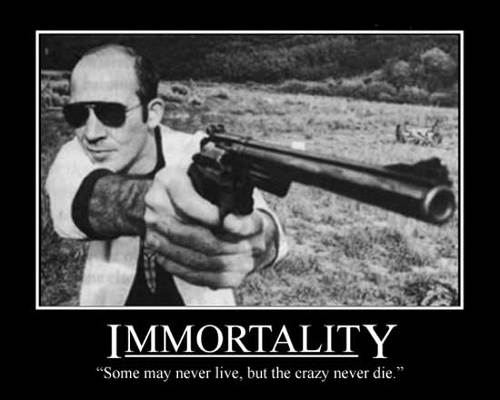 To weird to live, and too rare to die. brutally creepy since 1973