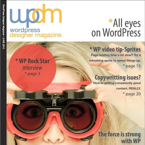 WordPress Designer magazine, soon to launch on Newsstand. Get involved! Tweet us with your news, ideas, experiences, etc...!
http://t.co/2kJU2fAvsi