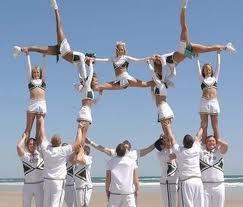 Cheer is life. #TeamGod