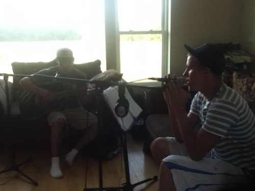 randomhero218's profile picture. lead singer: Josh Stambaugh, 
lead guitarist: Dylan Tessman, 
guitarist: Micheal Morton (: 
follow us!!!