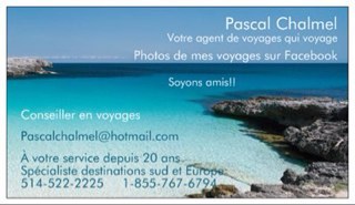 agent de voyage depuis 20 ans