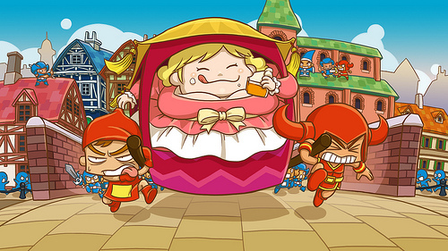 PS3のゲーム、ぽっちゃり☆プリンセス面白いです(｀･ω･´)ゞ巨人でバクバク食いまくるぞぉ！PSID:potyapuri
