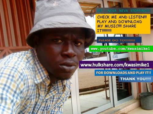 I AM RAPPER AND SINGER FROM GHANA, WEST AFRICA WITH MY MUSIC MESSAGE TO THE WORLD YOU CAN CHECK ME OUT HERE TOO: https://t.co/UutPENHZBk