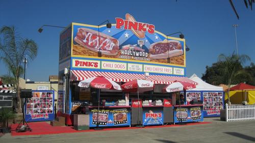 A Hollywood Legend Since 1939. Pinks Hotdogs mobile unit serving outdoor events all over Southern California. Great food and fun for everyone!