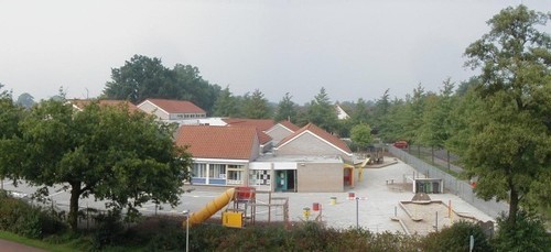 Christelijke basisschool in de wijk Baalderveld in Hardenberg.