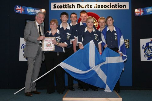 Plays Darts For Scotland Youth