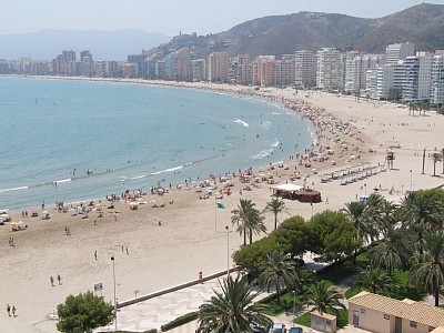 Playa de Cullera.