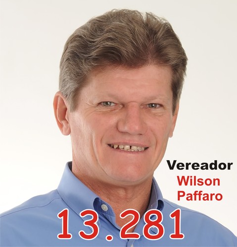 WilsonPaffaro's profile picture. Extrovertido, trabalhador, gosta de estar no meio do povo, dinâmico e atento as necessidades dos vinhedenses.  Esse é Wilson Paffaro.