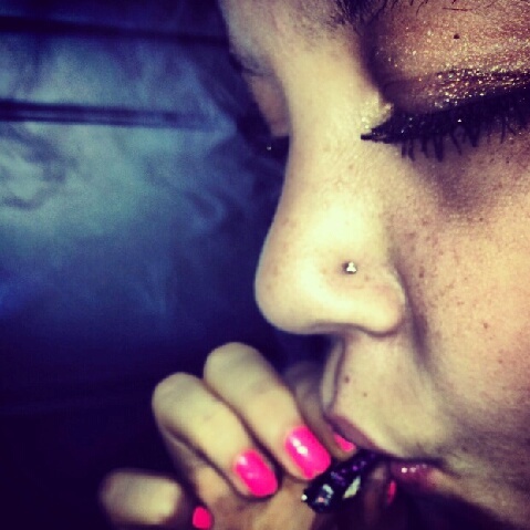 i do what i want i say what i want. idgaf im thw sweetest bitch you will ever meet(; ! follow me niggga