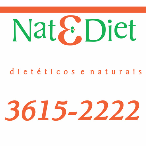 A Nat & Diet oferece uma linha completa de produtos dietéticos, lights e naturais, como também, para pessoas que possuem restrições alimentares. Tel: 3615-2222.