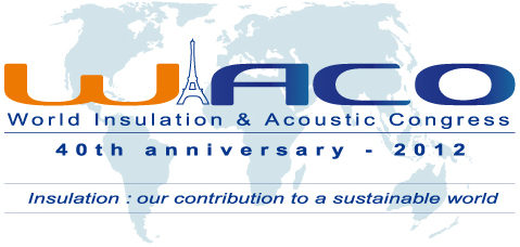 10th edition of WIACO, World Insulation and Acoustic Congress in Paris Sept 19-22nd in Paris. wiaco team !