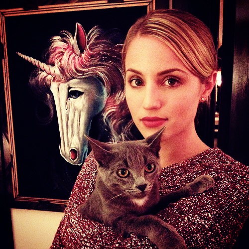 Dianna Agron, but you can call me Charlie.