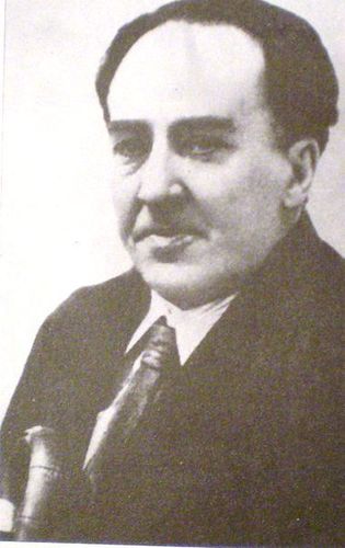 Homenaje al poeta, profesor, amante, republicano y miembro de la generación del 98.