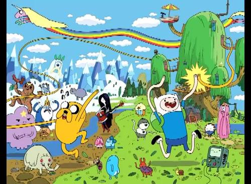 Sigue a Finn y Jake en las aventuras mas locas en la tierra de Ooo ¿que hora es?... ¡HORA DE AVENTURA!
siguenos en facebook